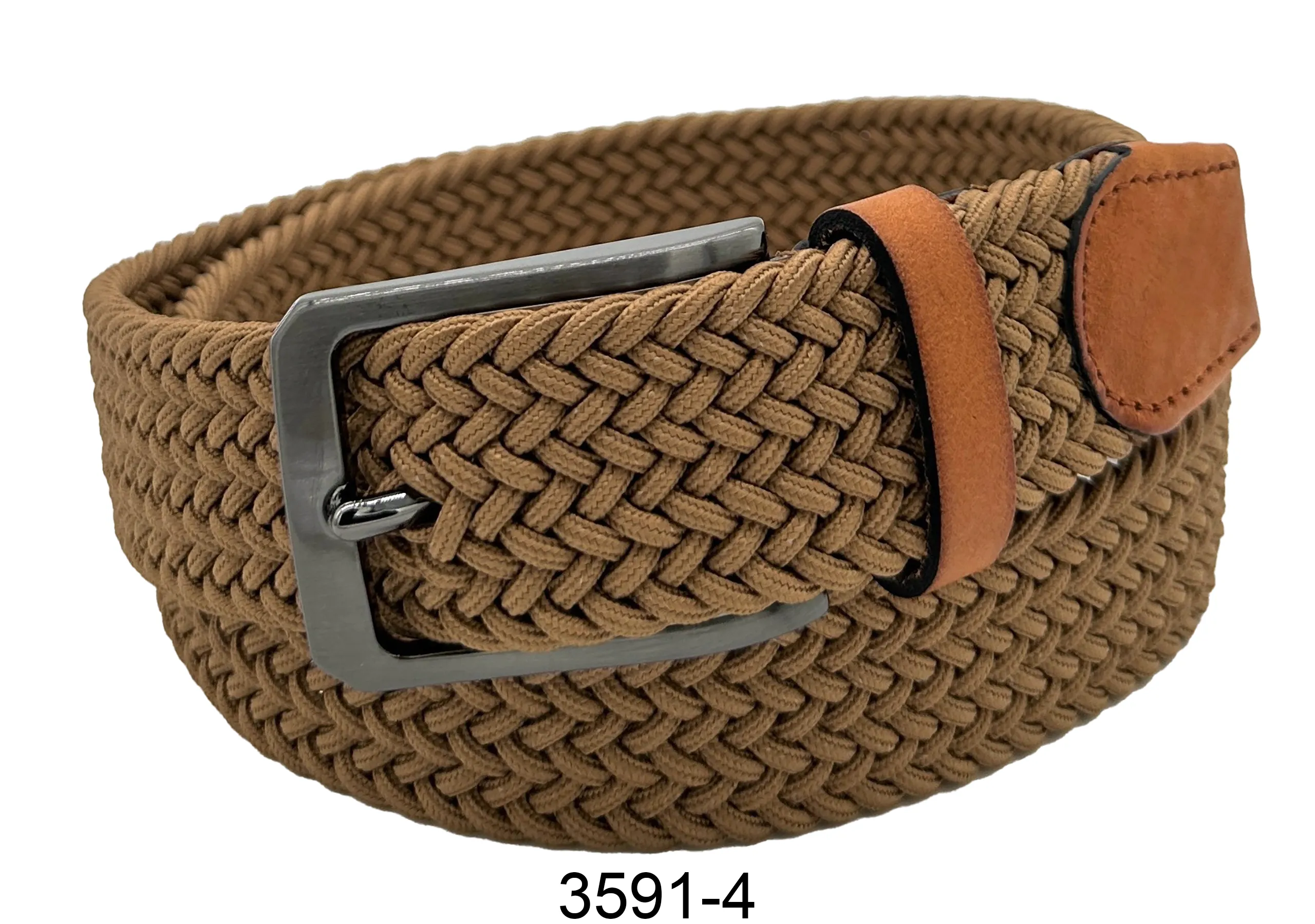 Bench Craft Braided Leather Belt - 3591