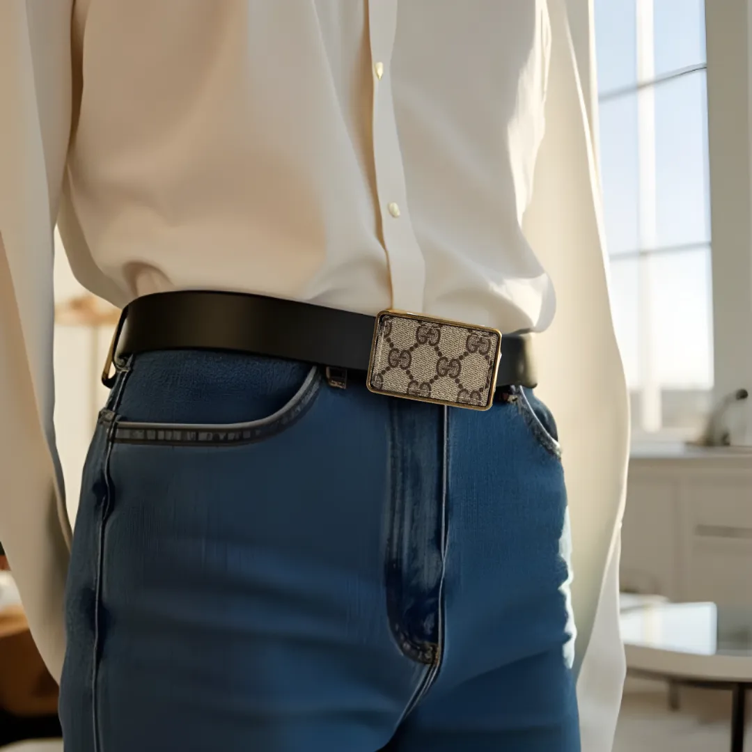 Boujee Belt Buckle | Upcycled Gucci
