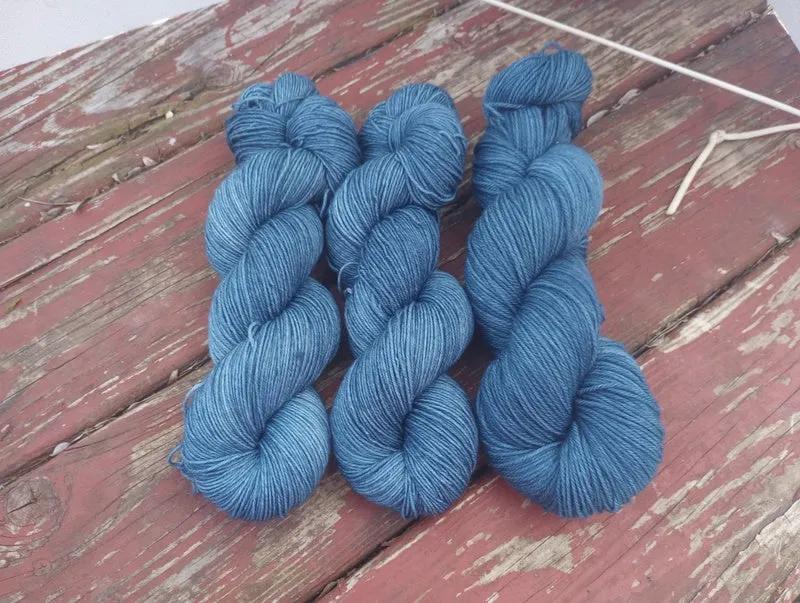 Denim - Semi-Solid sock yarn