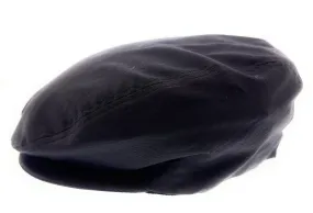 Dolce & Gabbana Men’s Black Cotton Blend Flat Cap – Luxury Headwear-Adult S