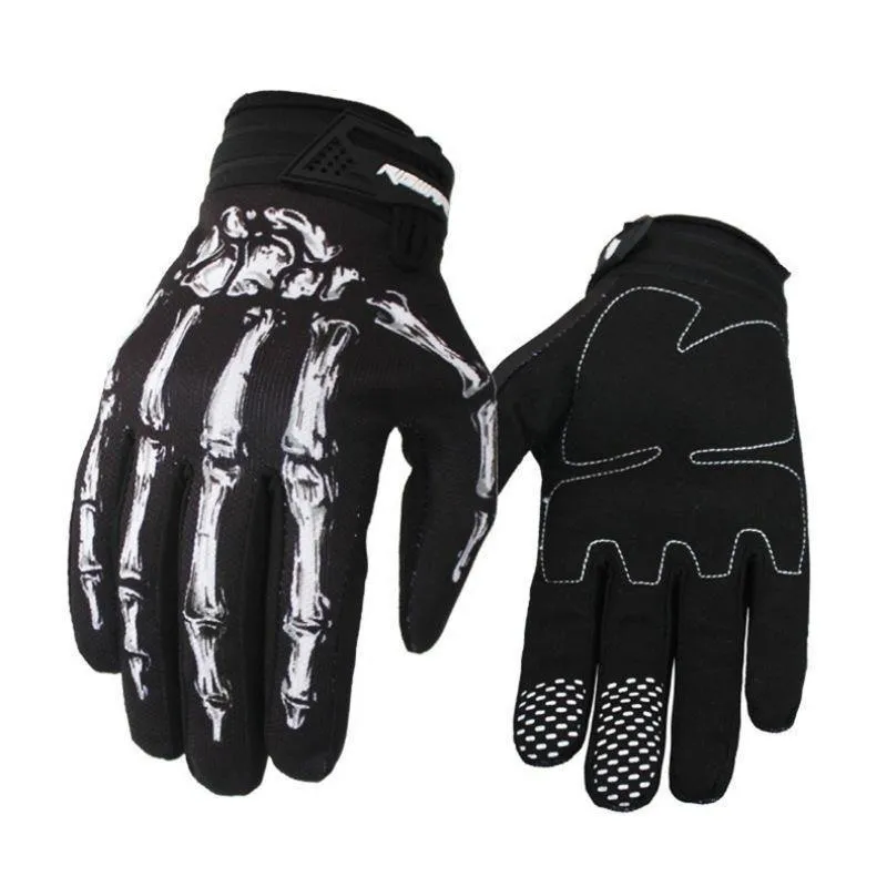 Goth Zombie Hands Anti-Slip Racing Gloves