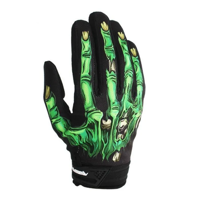 Goth Zombie Hands Anti-Slip Racing Gloves