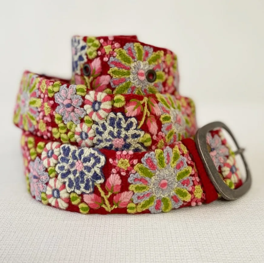 Jenny Krauss Teaberry Wool Belt