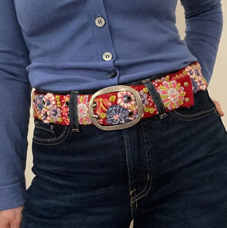 Jenny Krauss Teaberry Wool Belt