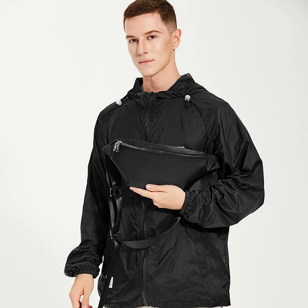 Men PU Leather Vest Outfit