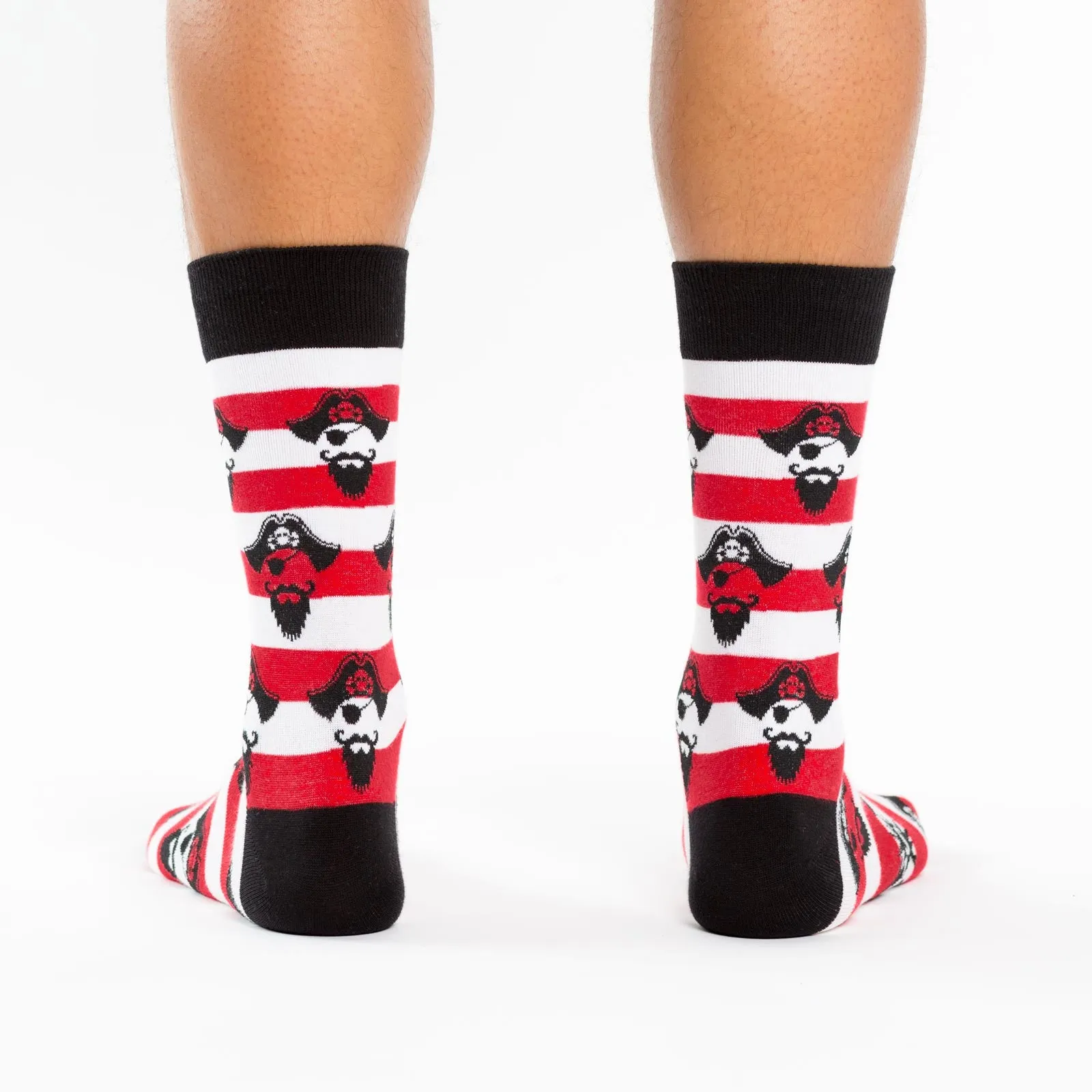 Pirate Argh Ye Stripey Socks (Men's)