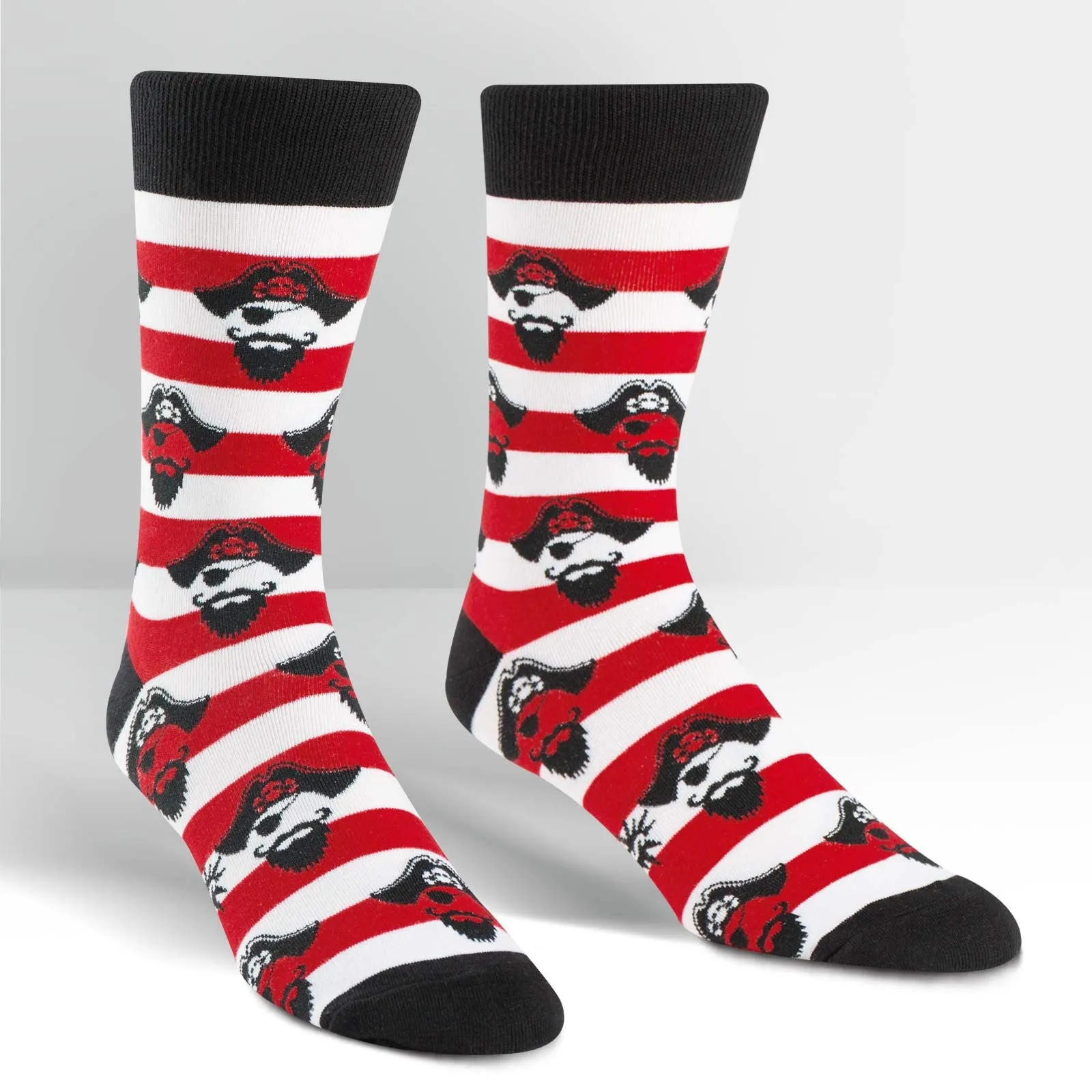 Pirate Argh Ye Stripey Socks (Men's)