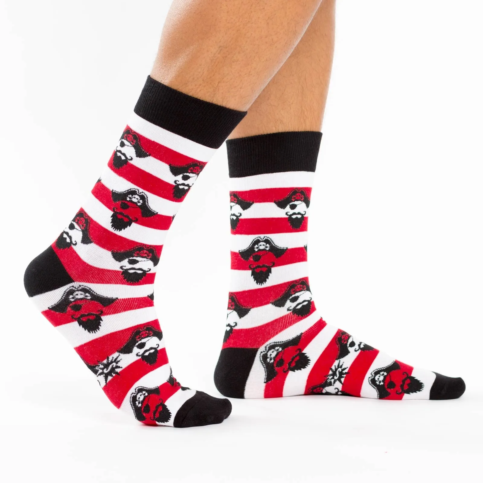 Pirate Argh Ye Stripey Socks (Men's)