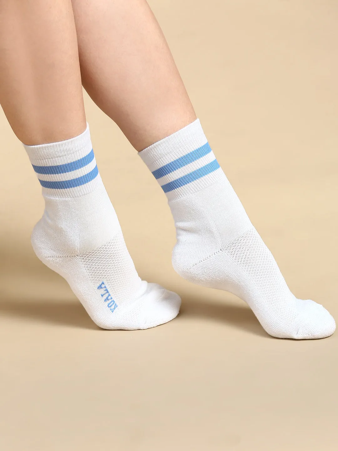 Unisex Pack of 3 Patterned Ankle-length Socks