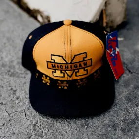 Vintage Deadstock Michigan Wolverines Snapback